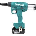 thumbnail image 3 of Makita XVR02T 18V LXT Lithium-Ion Brushless Cordless Rivet Tool Kit (5 Ah), 3 of 8