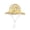 Yellow, variant on Summer Hats For Kids Colorful Fruit Print Sun Protection Hat Fisherman Hat With Hat Rope