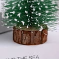 thumbnail image 2 of Pequeño árbol de Navidad en miniatura para ventana de oficina, adornos de escritorio, regalos de Navidad, decoraciones navideñas, árbol de agujas de pino, 2 of 6