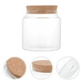 thumbnail image 2 of Miangastore Kitchen Glass Jar Home Cereals Storage Jar Glass Storage Tank Storage Jar, 2 of 8