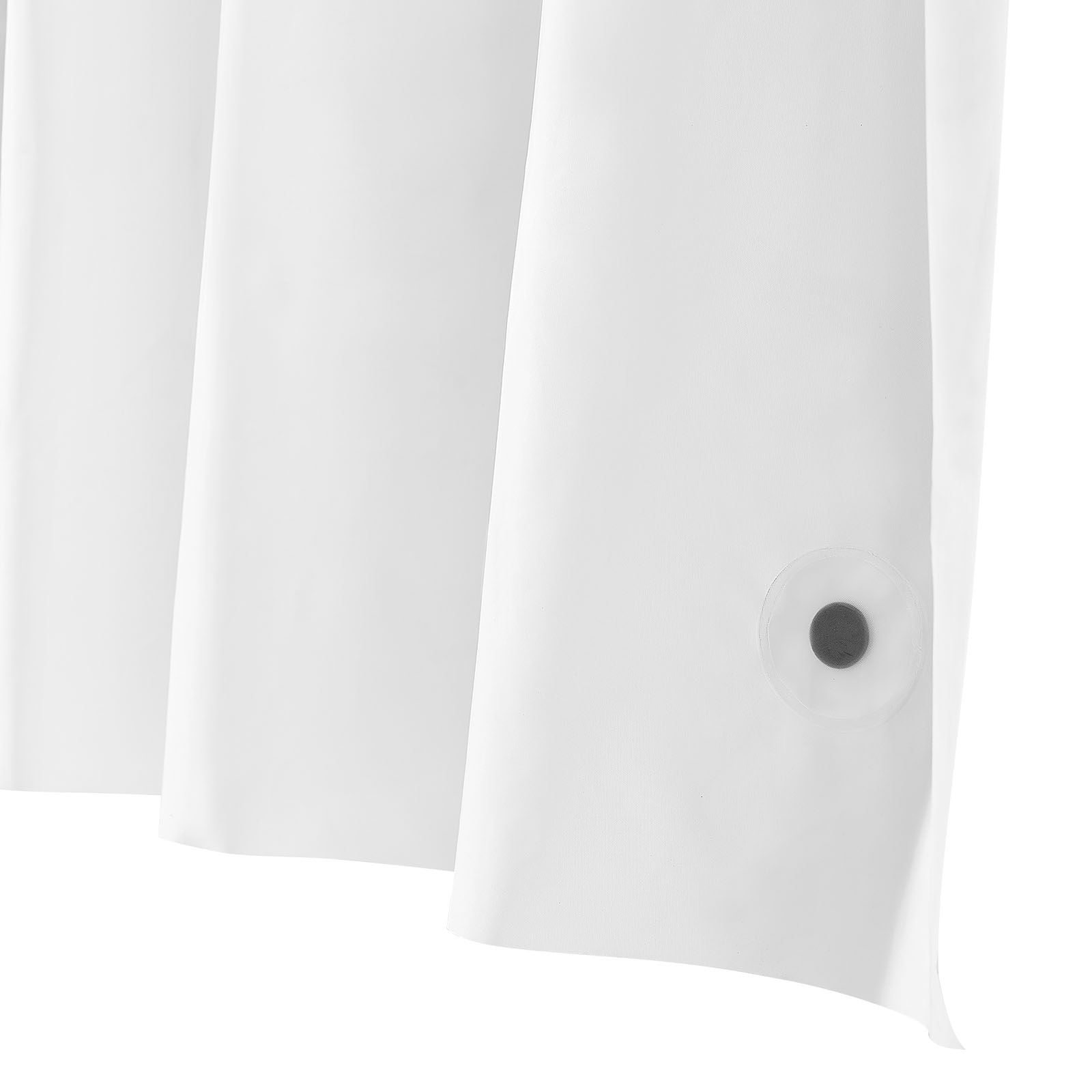 PEVA Shower Curtain Liner 8G Heavy Duty, Waterproof Quick Dry Weighted Hem, Clear Bathroom Shower Liner for Tub Shower Stall Water Repellent
