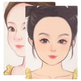 thumbnail image 1 of Milisten 2PCS Reusable Face Paint Practice Board Colorful Face Paint Board Face Painting Exercise Board Makeup Template for Makeup Beginner, 1 of 5