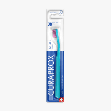 Curaprox CS Smart, Ultra Soft Toothbrush with Small Head for Precision and Gentle Cleaning