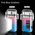 thumbnail image 2 of Zatoumnr Electric Arc Lighter Outdoor Cob Lamp Electronics Cigarettes Lighter Optional Rotation Telescopic Pulses Dual Arcs Aromatherapy Candle Lighter Flameless Kitchen Lighter, 2 of 4