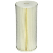 ECP5-BB Pleated Cellulose Polyester Filter Cartridge, 9-3/4" x 4-1/2", 5 Microns, Reduces sand, dirt, silt, rust, and scale particles in residential and.., By Pentek