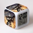 thumbnail image 1 of HANNTAOO Reloj despertador LED con diseño de Star Wars, reloj de mesa creativo, reloj digital electrónico brillante y colorido para adultos, niñas, niños y niños, juguete para regalo de cumpleaños, 1 of 7