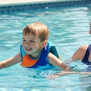 Aqua SwimSchool Swim Training Vest, Ages 4-6 Years, 37-50 lb, Blue