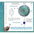 thumbnail image 5 of Wind Spinner Mandala Peacock - 12In Laser Cut Stainless Steel Wind Spinners Outdoor, 3D Kinetic Hanging Sculpture, Rustproof Metal Garden Decor Yard Art, Unique Gift for Women, Men, Holidays, 5 of 5