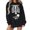 Black [Halloween Clothes for Women Clearance], variant on Halloween Sweatshirt for Women 2026 Trendy X-Ray Skeleton Printed Maternity Sweaters Pregnancy Announcement Tops Oversized Outfits Womens Fall Fashion Clothing Black, L