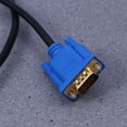 thumbnail image 3 of Luxshiny 1Set 11.8x0.2x0.2in Gold Plated Connectors To Vga Adapter Cable For High-Definition Video Connections, 3 of 7