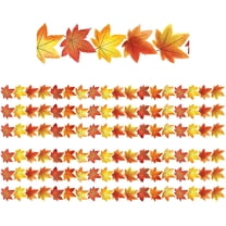 Teacher Created Resources Fall Leaves Die-Cut Border Trim, 35 Feet Per Pack, 6 Packs
