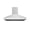 Stainless Steel, variant on Hauslane Chef Series Base Model WM-530 30" Convertible Wall Mount Chimney Range Hood 120V in Matte White