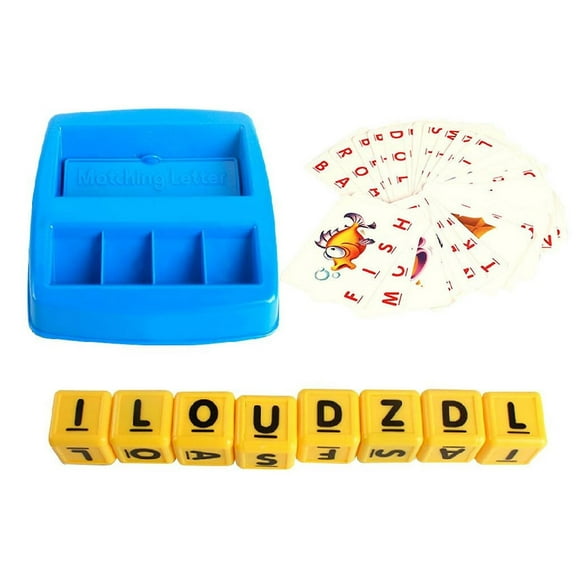 Juego de lectura del alfabeto a juego HUOGUO para niños en edad preescolar de 3 a 8 años