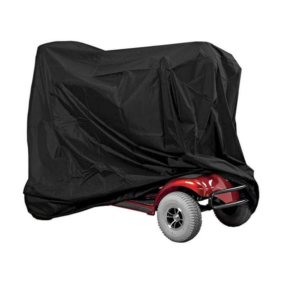 Mobility Scooter Cover Waterproof Outdoor, Mobility Wind Protection Scooters Heavy Duty Oxford Electric Wheelchair Covers Resistant All Weather Protector Accessories for Storage 55"x 26" x 36"