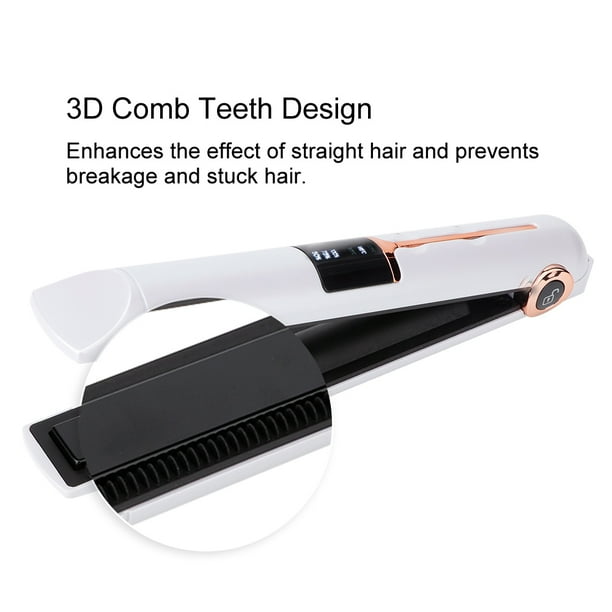 FAGINEY Hair Styling Tools Portable Hair Straightener Professional USB Charging Mini Electric Hair Straightener Curler Cordless Hair Styling Tools Walmart