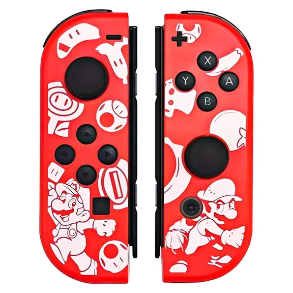Wireless Joypad Controllers Compatible with Nintendo Switch Controller (L/R),Support Motion Control/Dual Vibration-Red Special