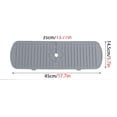 thumbnail image 3 of Protector contra salpicaduras para fregaderos de cocina - Gris - Mediano (17.71" x 5.7") TV Time Direct SSG-GRY-M, 3 of 3