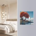 thumbnail image 5 of Dailycode Light Switch Plate Covers 2 Gang Wall Plate Plastics Outlet Covers for Kitchen Home Office Decor Tree House on Island, 5 of 8