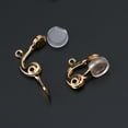 10Pc Clipon Earring Converter Nonpierced Ear Hoop With Comfort