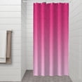 thumbnail image 2 of Pink Gradient Leopard Print Shower Curtain 36"x72" ,Bathroom Decorative Shower Curtains Set with 12 Hooks,Modern Waterproof Washable Shower Curtain, 2 of 6