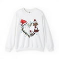 thumbnail image 2 of Chicken Heart Women Sweatshirts, Merry Chickmas Sweatshirts, Women Gifts, 2 of 5