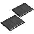 thumbnail image 1 of Panel Solar de Conversión, 2 Piezas/Cargador Solar Establecido, Energía Eléctrica Fotoeléctrica Portátil para Luces Solares Solares Solares Solares Juguetes Solares, 1 of 7