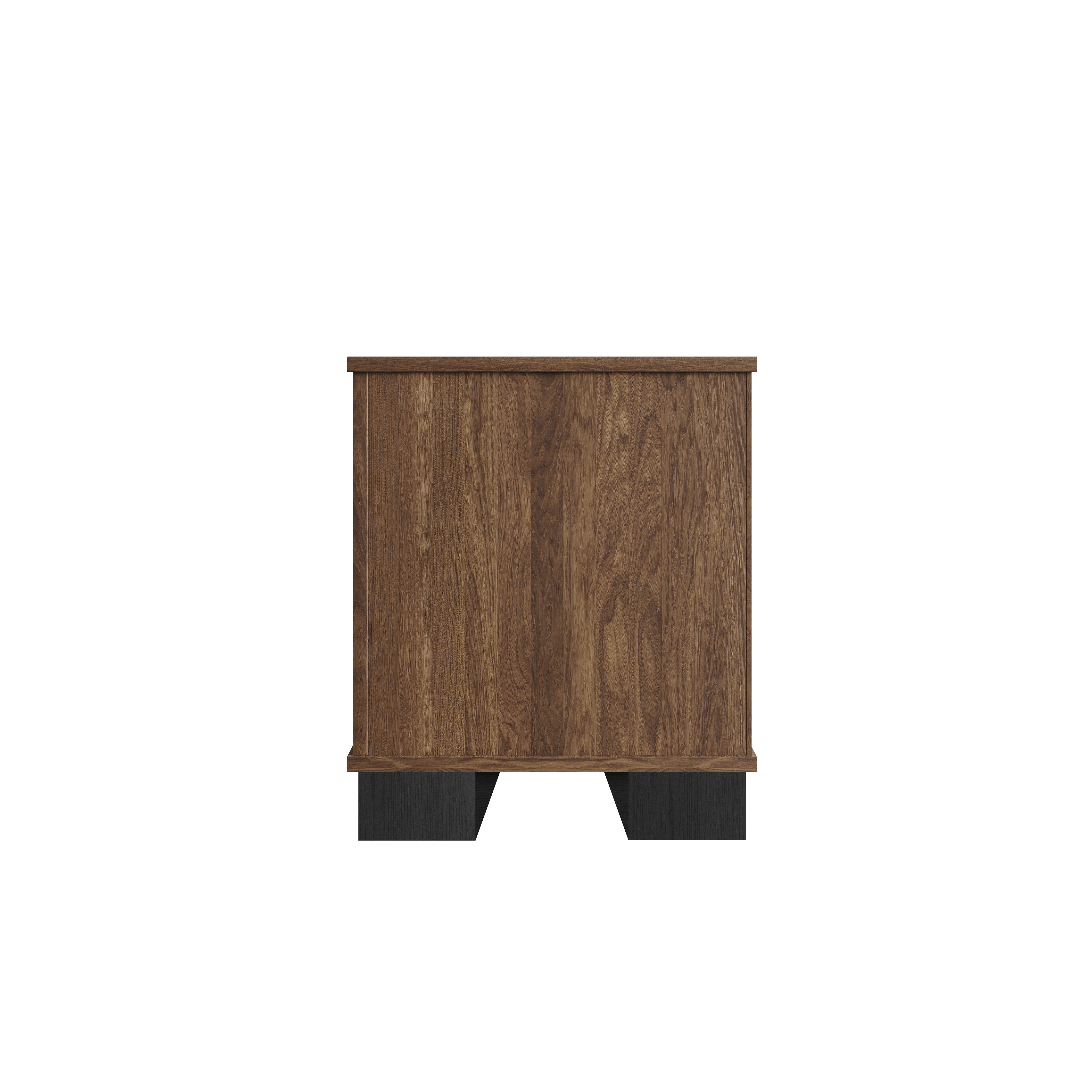 Home Design Smyrna Storage Cabinet Bench with Spacious Hidden Compartment, Sturdy Construction, Multi-Purpose Design for Entryway, Bedroom, or Living Room, Brown