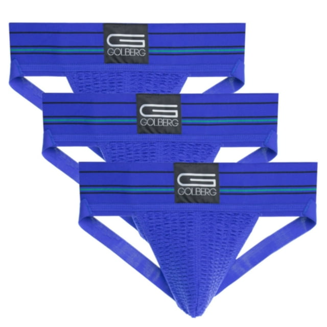Golberg Premium Men's Athletic Supporters 3 Pack Jock Strap Underwear