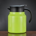 thumbnail image 3 of Tetera guisada Hervidor térmico de acero inoxidable 316 para el hogar (hierba de 1000 ml) Verde, 3 of 7