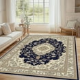 thumbnail image 6 of 3'x5' outdoor carpet runner carpet for kitchen area rug washable coastal area rug high pile area rug, 6 of 10