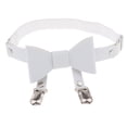 thumbnail image 1 of Liga De Pierna Con Bowknot Arnés de material cuero Sintético Punk Con Clips De Muslo Para Mujer Chica Blanco, 1 of 9