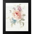 thumbnail image 2 of Nai, Danhui 12x14 Black Modern Framed Museum Art Print Titled - Cottage Garden III Shiplap, 2 of 5