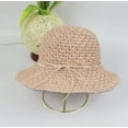 thumbnail image 4 of COCOpeaunt New Summer Summer Foldable Straw Hat Womens Outing Sunscreen Sun Hat Korean Holiday Beach Hat Zomer Cap, 4 of 6