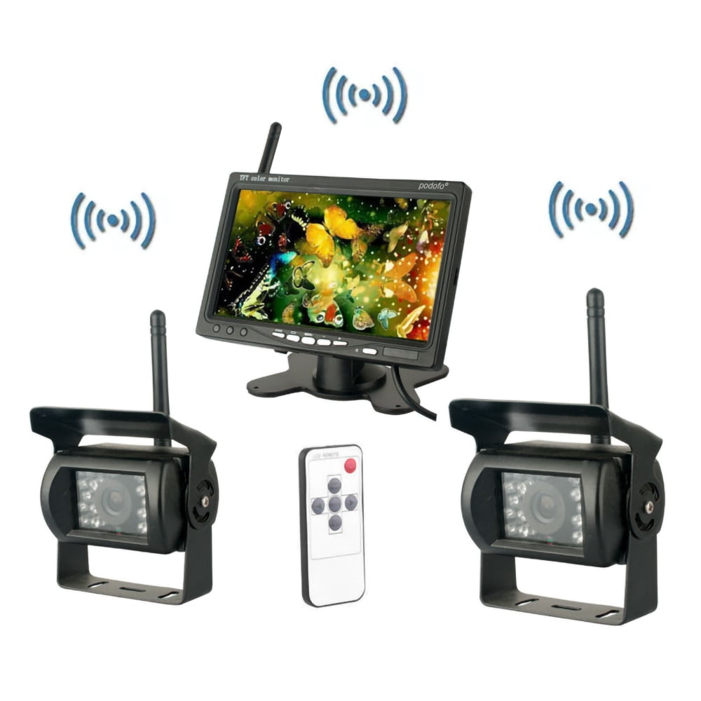 Night Vision Backup Rear view Parking Kit Camera for Car Bus Truck RV IR Camera