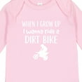 thumbnail image 4 of Inktastic Dirt Biking Motocross Future Dirt Biker Boys or Girls Long Sleeve Baby Bodysuit, 4 of 5