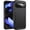 Black, variant on For Google Pixel 10/10 Pro Tough Hybrid Case - Dark Blue