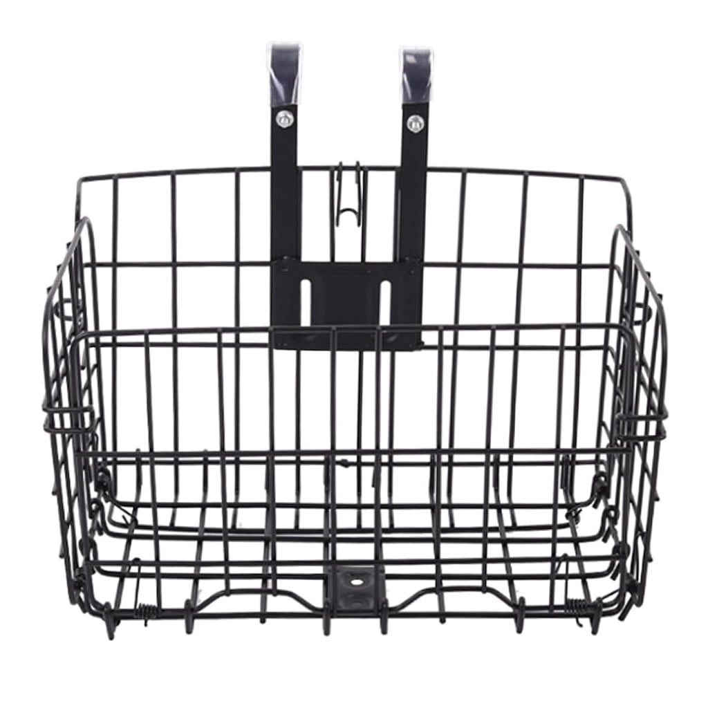 Detachable Folding Bicycles Basket Mountain Bike Basket Replacement Front and Rear Hanging Basket Bicycles Accessories