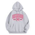 thumbnail image 3 of Class of 2026 Hoodies Women Drawstring Senior Gifts Graduation Pullover Tops Long Sleeve Casual Relaxed Fit Sweatshirts, 3 of 3