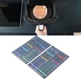 thumbnail image 1 of Guide de Référence Rapide pour Friteuse, Accessoires de Friteuse Résistants à l'Huile Temps de Cuisson PVC Lisible pour Appartement, 1 of 8