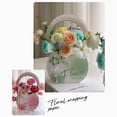 thumbnail image 3 of CSChome Flower Box DIY Bouquet Wrapping Box: Handheld Valentine's Day Birthday Gifts Flower Packaging, 3 of 7