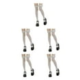 thumbnail image 1 of Wweixi 2piece Breathable And High Elasticity Lolita Fishnet Stockings For Comfortable Wear Easy To Wear white thigh-high socks 5Set, 1 of 6