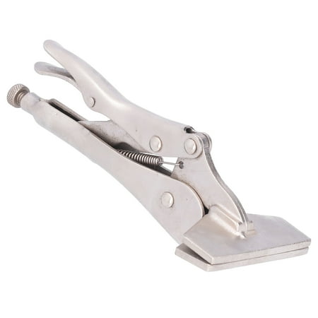 

2024 Flat Locking Pliers Steel Adjustable Flat Head Vise Locking Grip Pliers for Connecting Welding Parts8 Inch