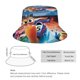 thumbnail image 2 of Turbo Sombrero bucket para adultos, gorra de protección solar, sombrero de pescador plegable para viajes al aire libre, pesca y actividades de verano, 2 of 6