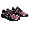 thumbnail image 6 of Believe Pitbull Breast Cancer Awareness Shoes Sneakers for Women Men Black Size 6, 6 of 7