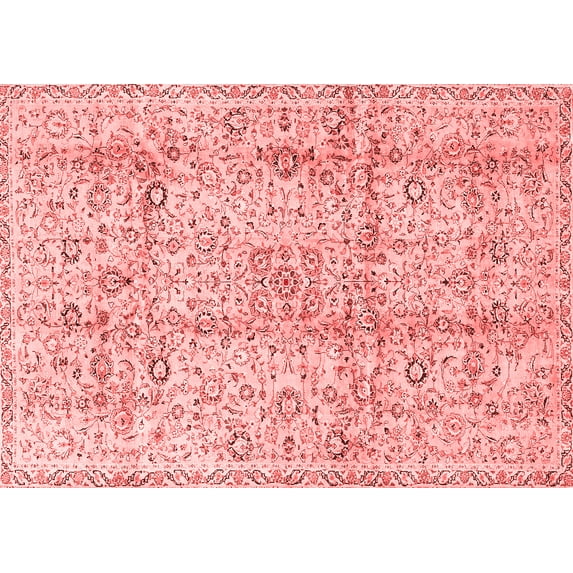 Ahgly Company Indoor Rectangle Persian Red Traditional Area Rugs, 2' x 5'