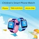 thumbnail image 4 of Reloj inteligente para niños, pantalla táctil, ubicación, fotografía, teléfono, reloj (rosa), 4 of 5