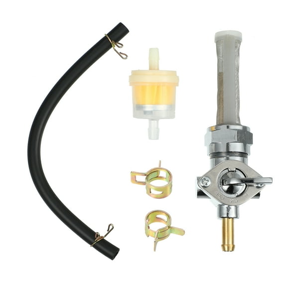 Unique Bargains Motorcycle Gas Petcock Tank Shut Off Valve Switch 13/16" Threads Nut 62168-81 for Harley Davidson