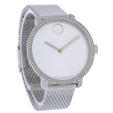 Movado Bold Shimmer Ladies Crystal Stainless Steel Quartz Watch 3600840