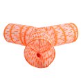 thumbnail image 1 of Tubo de túnel portátil plegable para mascotas ANGGREK con estampado de alfabeto y bola colgante, 1 of 8