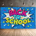 thumbnail image 7 of Yatrandify Vibrant Comic Style Back to School Banner Background Decoration Backdrop Party Supplies for Classroom Decorations Photo Booth Props School Events Welcome Parties, 7 of 7